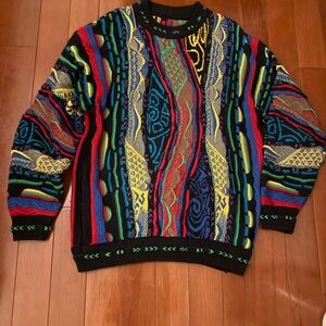 Multicolor Men's Crewneck Sweater